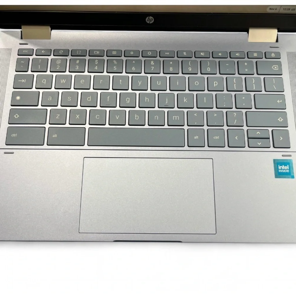 HP Silver Chromebook Laptop